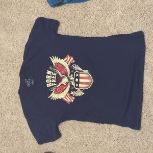 Home of the Brave Men's Large T-Shirt